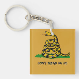 Llavero Sé un verdadero libertario. No me pises.