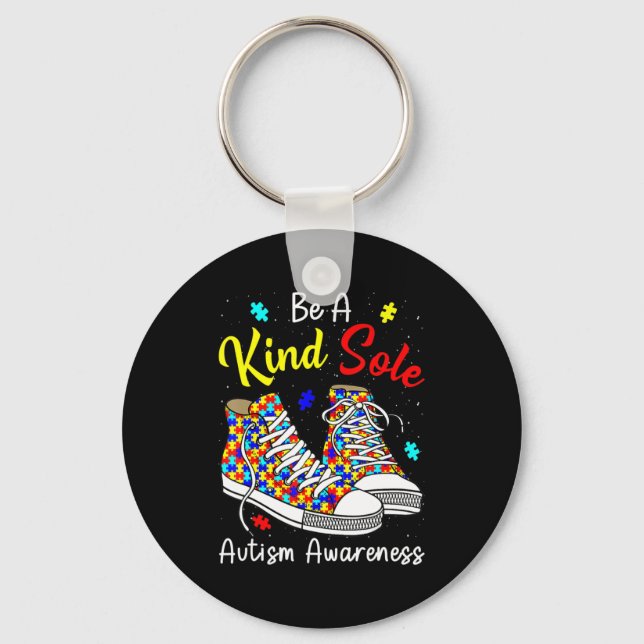 Llavero Sé una especie de autismo para tomar conciencia so (Anverso)