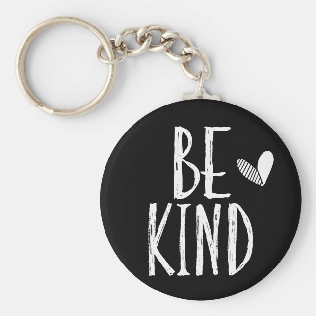 Llavero Sea amable corazón (Frente)