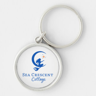 Llavero Sea Crescent cottage keychain, bag charm