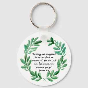 Llavero Sea fuerte y valeroso