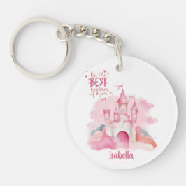 Llavero Sea la mejor versión de su personalizable