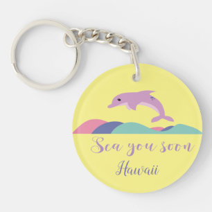 Llavero Sea You Pronto Beach Vacation Motivation Summer