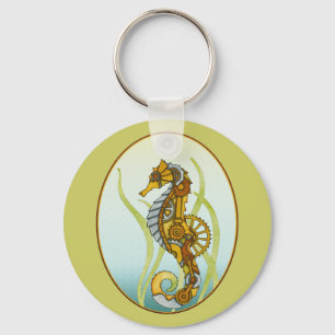Llavero Seahorse de Steampunk