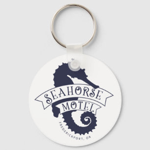 Llavero Seahorse Motel Keychain