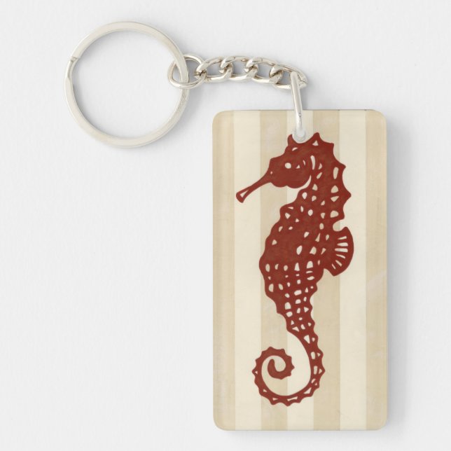 Llavero Seahorse Silhouette (Frente)