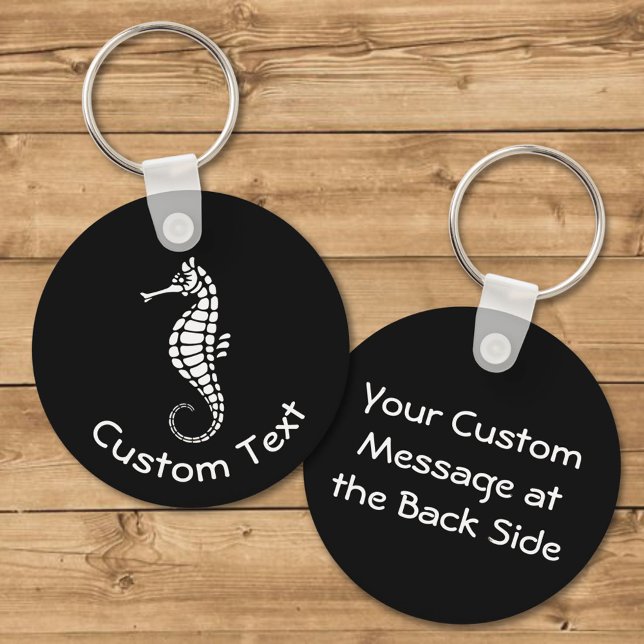 Llavero Seahorse White Keychain (Subido por el creador)