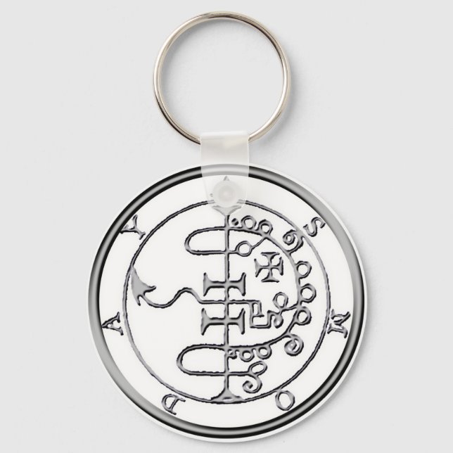 Llavero Seal of Asmoday Asmodeus (Anverso)