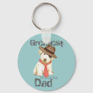 Llavero Sealyham Terrier Dad Keychain