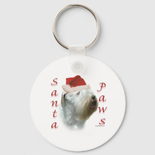 Llavero Sealyham Terrier Santa Paws