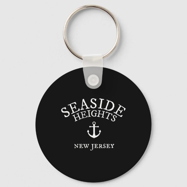 Llavero Seaside Heights Nj Shirt, New Jersey Sea Town  (Anverso)