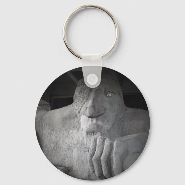 Llavero Seattle Fremont Troll Keychain (Anverso)