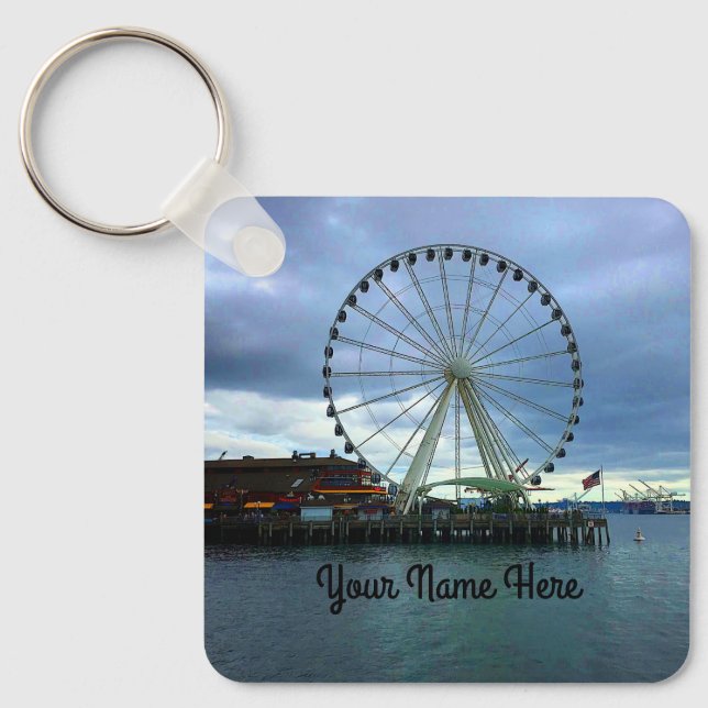 Llavero Seattle Great Wheel #2 Keychain (Anverso)