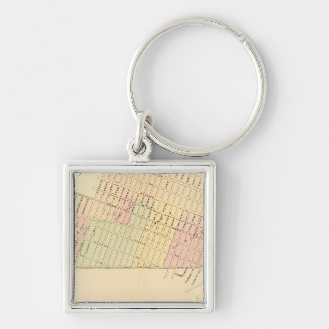 Llavero Sección 9 Este de Nueva York (Frente)