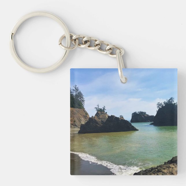 Llavero Secret Beach, Samuel H. Boardman, Oregon (Frente)