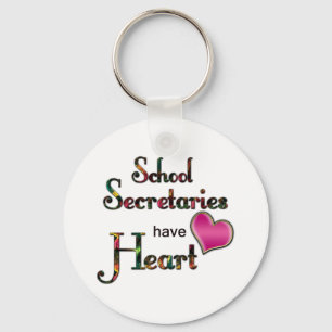Llavero Secretarias Have Heart de la escuela