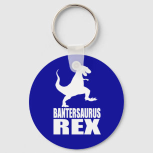 Llavero Secreto Santa de la burla de Bantersaurus Rex Uni