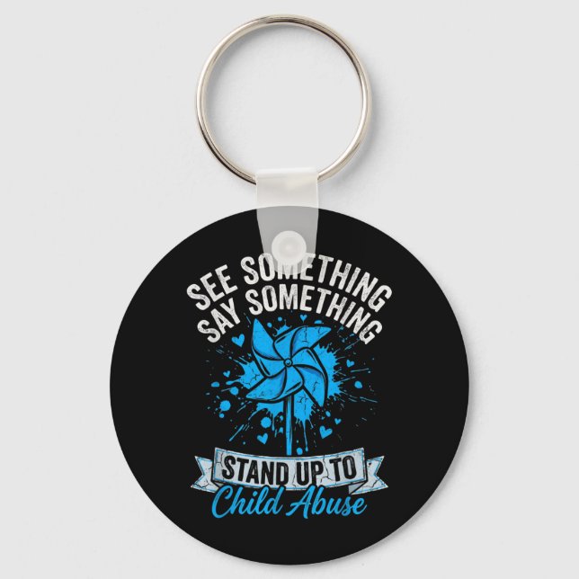 Llavero See Something Say Something Pinwheel Child (Anverso)