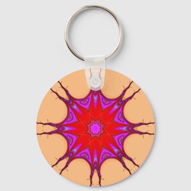 Llavero Seers Fractal Keychain (Anverso)