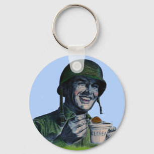 Llavero Segunda Guerra Mundial: helado alimenticio