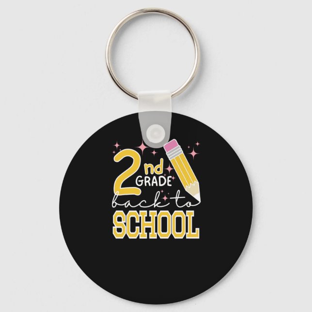 Llavero Segundo Grado De Vuelta A La Escuela (Anverso)