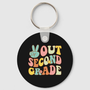 Llavero Segundo Grado Groovy Últimos Días Escuela 2º Grado