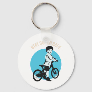 Llavero Seguridad de bicicletas para niños: manténganse sú