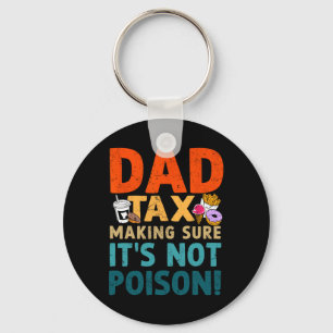 Llavero Seguro de impuestos: Día de padres venenosos, papá