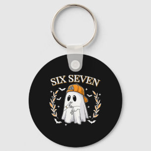 Llavero Seis Siete 67 Meme Divertido Fantasma Halloween 6