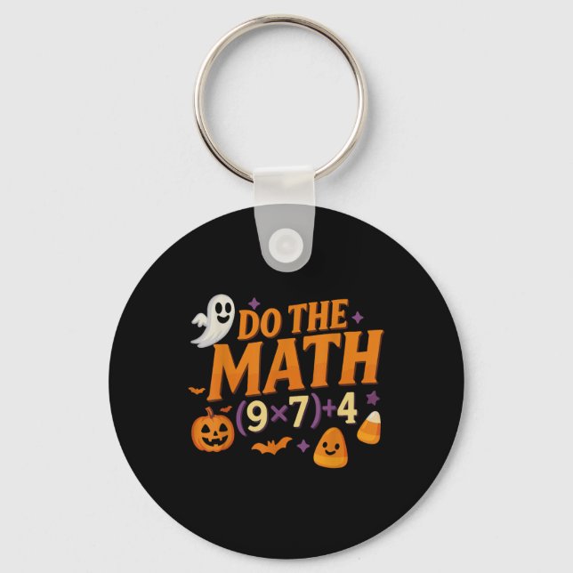 Llavero Seis Siete 67 Meme Haz Las Matemáticas Halloween A (Anverso)