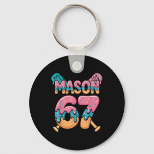 Llavero Seis Siete Helado Goteo Deporte 67 Diversión Mason