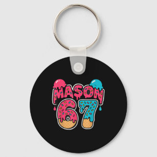 Llavero Seis Siete Helado Goteo Deporte 67 Diversión Mason