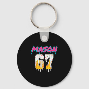 Llavero Seis Siete Helado Goteo Deporte 67 Diversión Mason