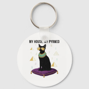 Llavero Sekhment Gato Egipcio Bastet - Mi Casa Mi Pirámide