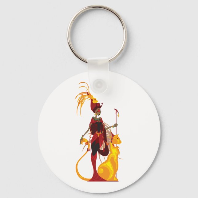 Llavero Sekhmet Keychain (Anverso)