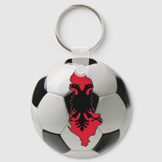 Llavero Selección de Albania (Anverso)