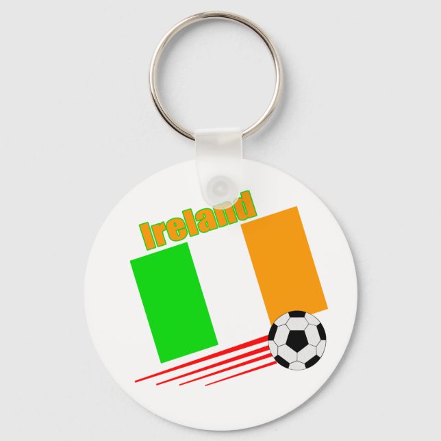 Llavero Selección de fútbol de Irlanda (Anverso)