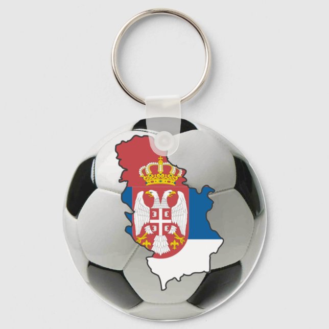 Llavero Selección de Serbia (Anverso)