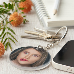Llavero Selfie de Cara Divertida Personalizada