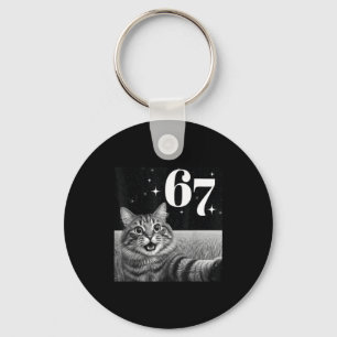 Llavero Selfie de gato con meme 67 gatos divertidos gráfic