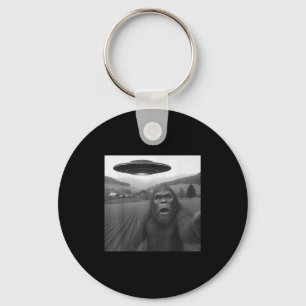 Llavero Selfie De Pie Grande Con Alien Ufo Gracioso Regalo