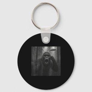 Llavero Selfie Divertido De Bigfoot Alien Ovni Hombre Meme