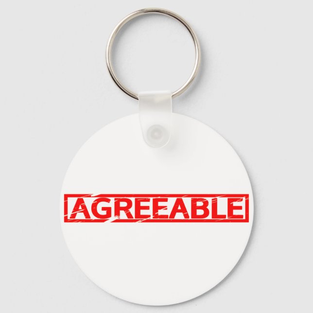 Llavero Sello aceptable (Anverso)