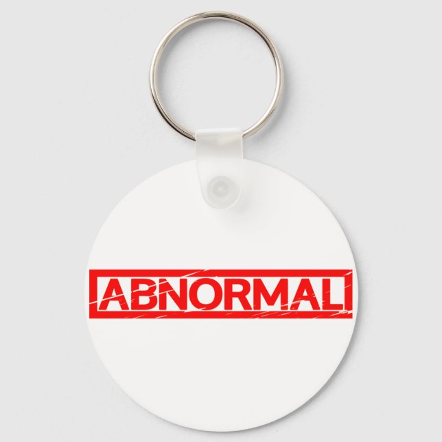 Llavero Sello anormal (Anverso)