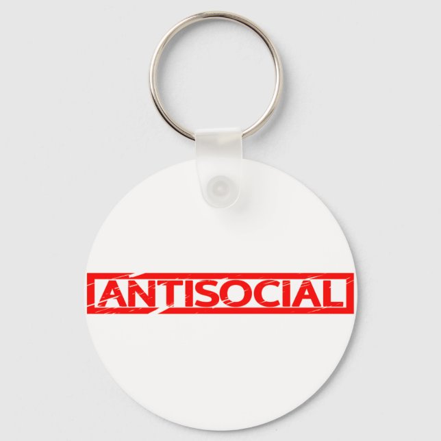 Llavero Sello antisocial (Anverso)