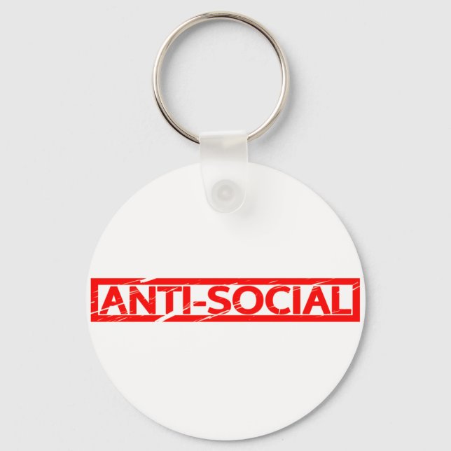 Llavero Sello antisocial (Anverso)