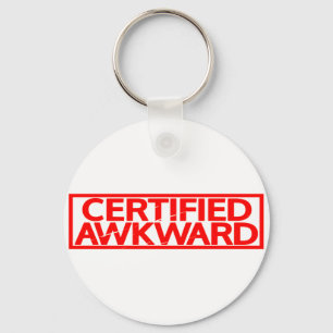 Llavero Sello Awkward certificado