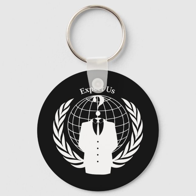 Llavero Sello de Anonymous (Anverso)