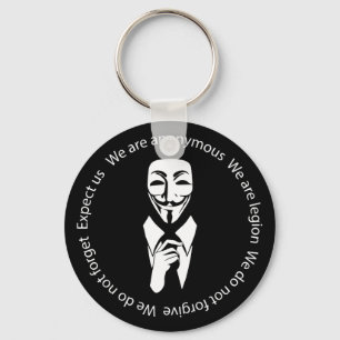 Llavero Sello de Anonymous