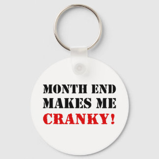 Llavero Sello de aprobación de fin de mes de contabilidad